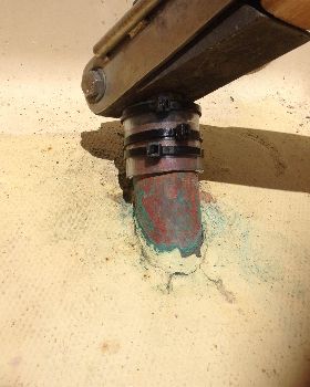 Rudder shaft seal