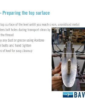 Bavaria keel installation manual page 2