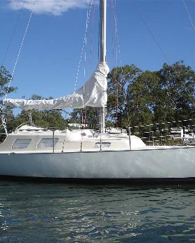 Seaka on Home mooring, Camden Haven River NSW 2010