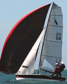 Redback downwind