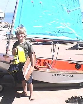 learning to sail