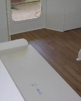 Vinyl strip flooring