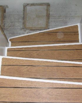 Vinyl strip flooring
