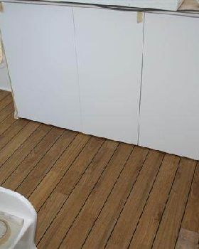 Vinyl strip flooring