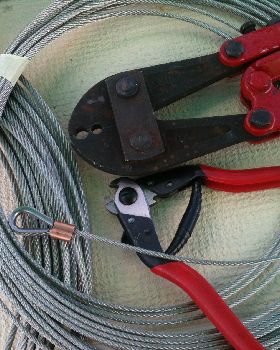tools and wire rope