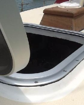 Gebo deck hatch installed