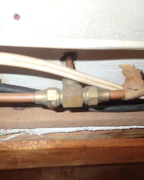 master pipe through deck
