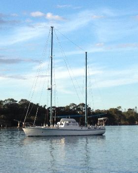 Concrete Ketch for sale.