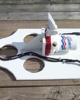 bilge pump set up