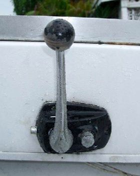 morse control, lever