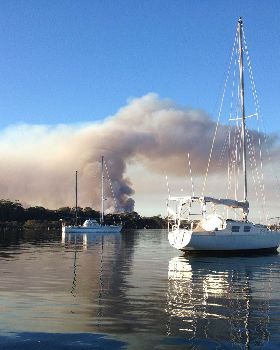 Fires at Camden Haven already this year.