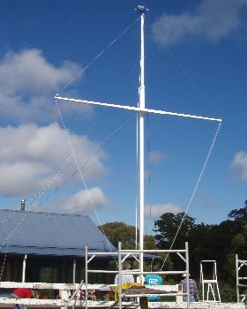 Flagpole finished