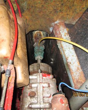 engine panel and isolator 011