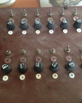 old switch board 001