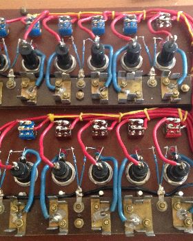 old switch board 003