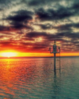 Sunrise over Eastern Cove