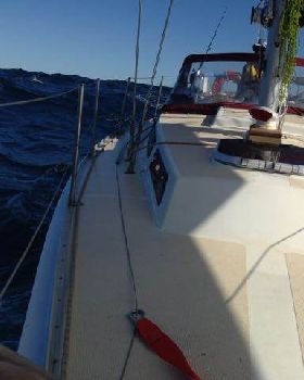 pittwater trip from bow
