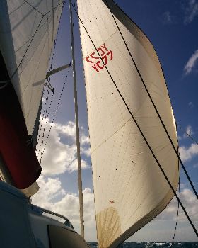 Gennaker in 25 knots
