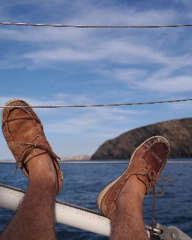 Feet up on autopilot