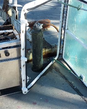 kero stove and old hatch