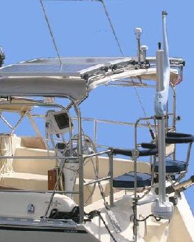 new caliber sailboats smart stern rail