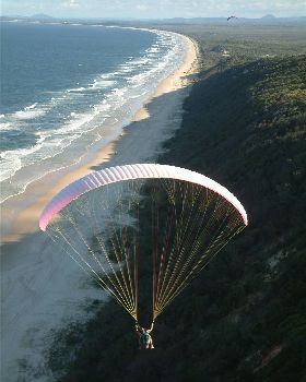 Perfect day, Craig with tadem over Teawah