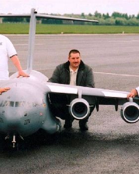 big R/C plane