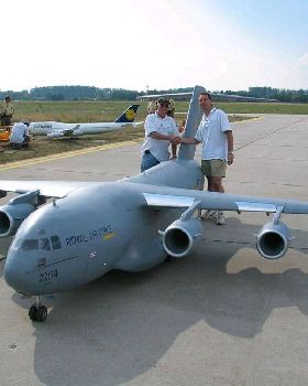 big R/C plane