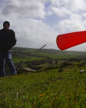 Too much breeze for flying
