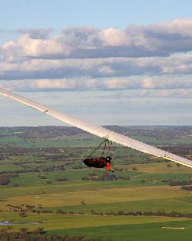 Matty flying his rigid wing