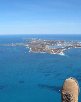 Flying to Rotto