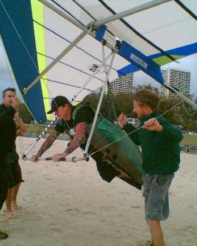 Kiting Gold Coast