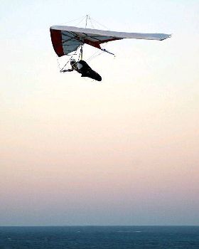 Hang gliding