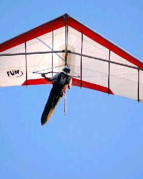 Hang gliding