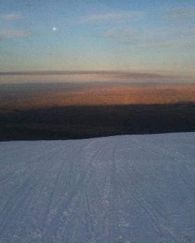 Moonrise from the top