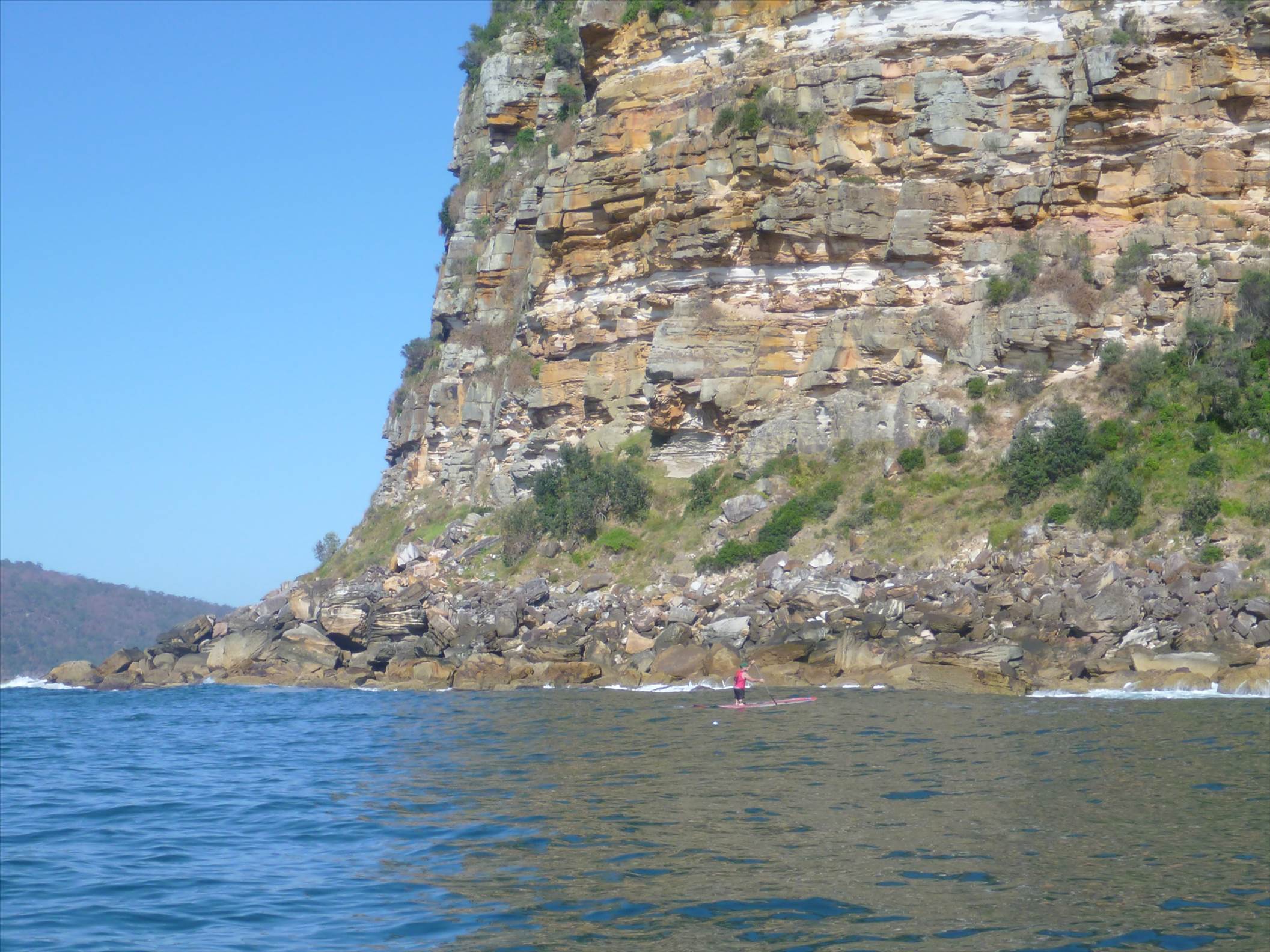 A couple of shots rounding the Island.