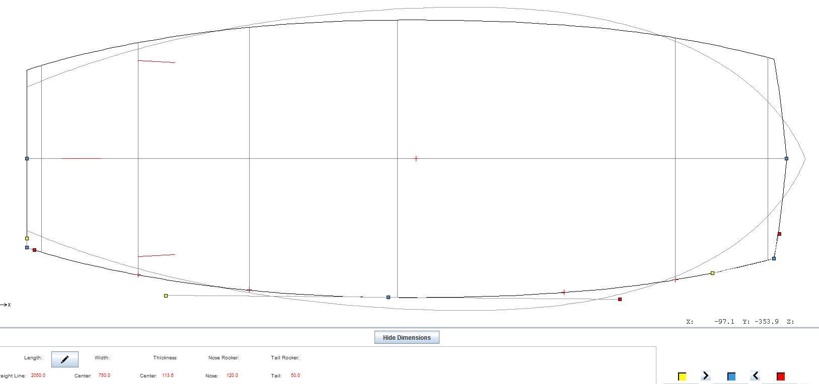 new 205 with ghost of 2100 sunfish screen shot