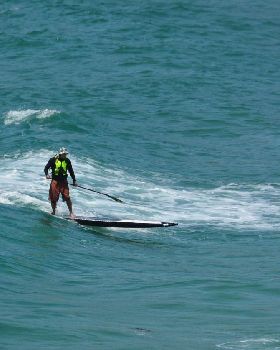 Downwind finish