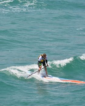 Downwind finish
