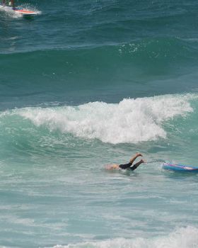 Downwind finish