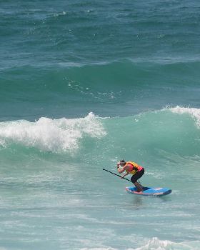Downwind finish