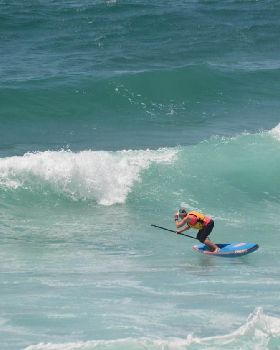 Downwind finish