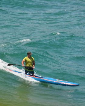 Downwind finish