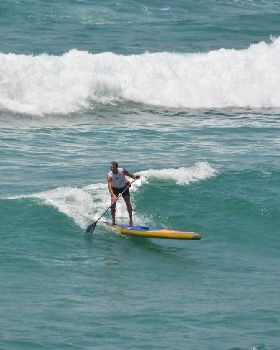 Downwind finish