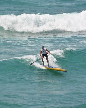 Downwind finish