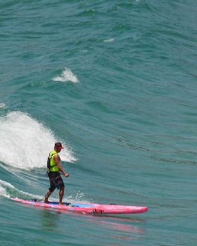 Downwind finish