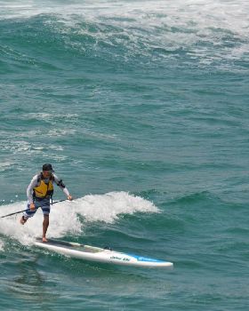 Downwind finish
