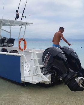 Fiji boat