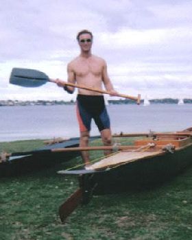 outrigger paddle