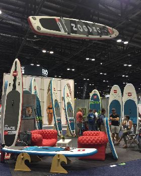 Red Paddle Dragon from 2016 Surf Expo